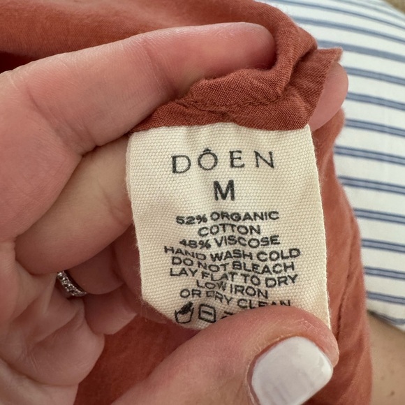 Down Josette Dress in Tierra, size M - Picture 3 of 3